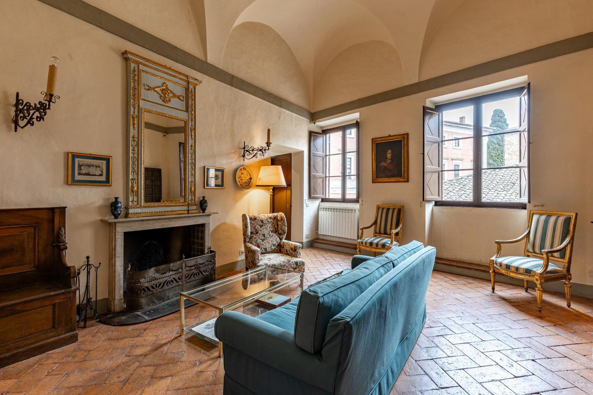 Appartement Palazzo Costanti - A 8 Minuti Dalle Terme à San Quirico dʼOrcia Extérieur photo