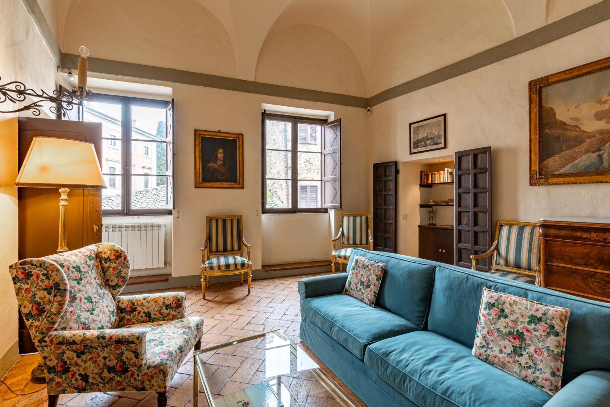 Appartement Palazzo Costanti - A 8 Minuti Dalle Terme à San Quirico dʼOrcia Extérieur photo