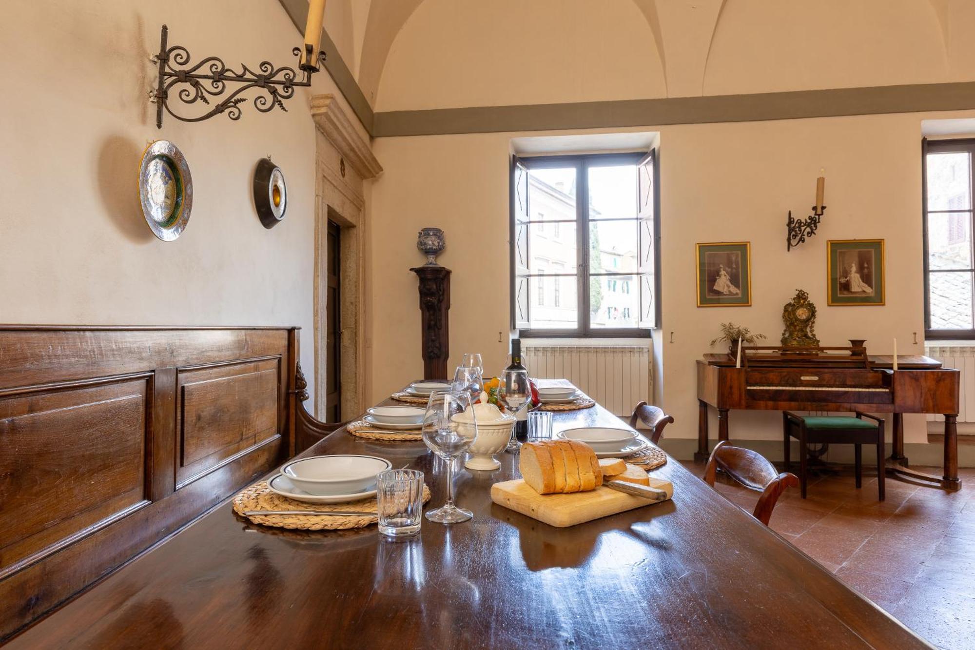 Appartement Palazzo Costanti - A 8 Minuti Dalle Terme à San Quirico dʼOrcia Extérieur photo