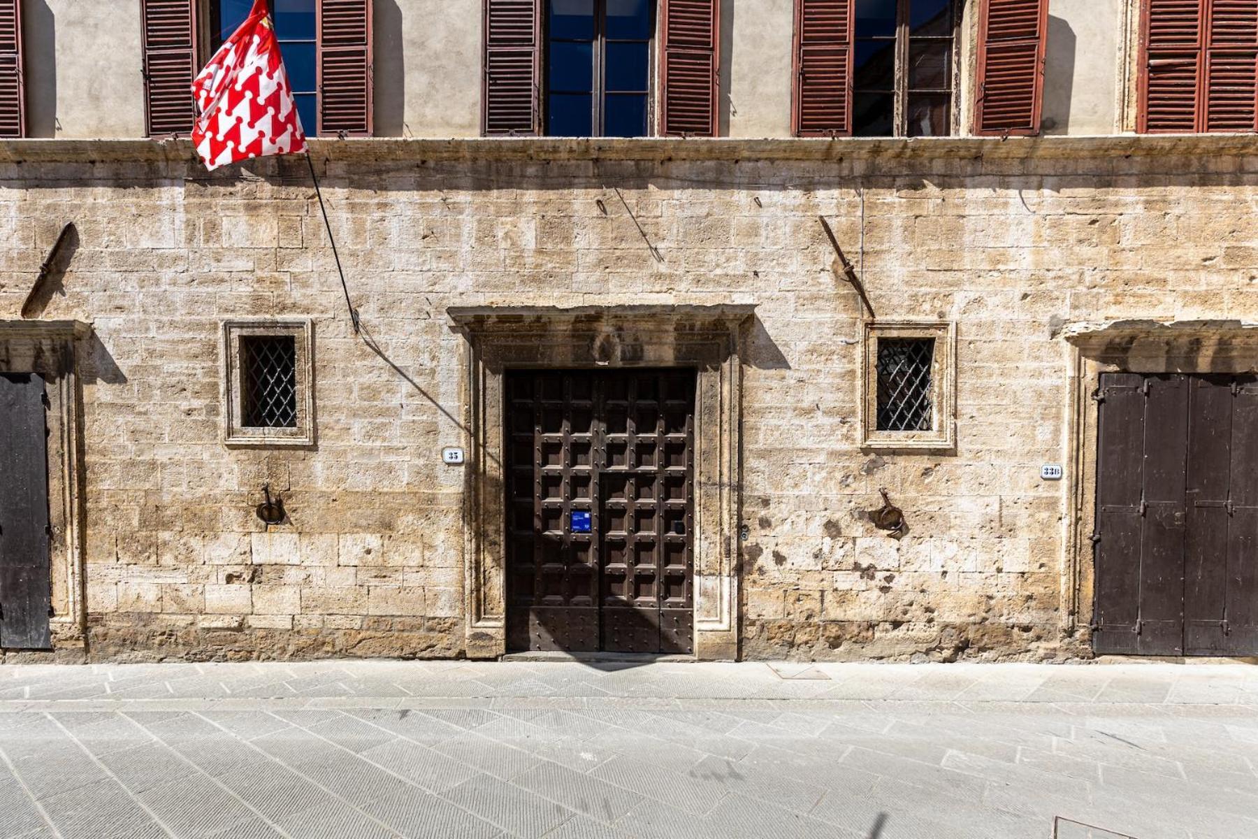 Appartement Palazzo Costanti - A 8 Minuti Dalle Terme à San Quirico dʼOrcia Extérieur photo